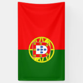 Portugiesische Flagge: Vinyl Banner, 3' x 5' Banner (Vertikal)