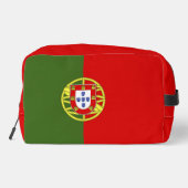 Portugiesische Flagge Waschbeutel (Rückseite)