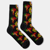 Portugiesische Flaggen Socken (Rechts)