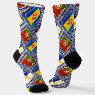 Portugiesische Flaggen Socken