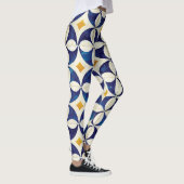 Portugiesische Flies - Azulejo-Muster Leggings (Rechts)
