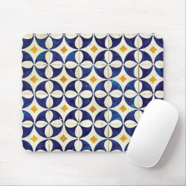 Portugiesische Flies - Azulejo-Muster Mousepad