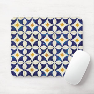 Portugiesische Flies - Azulejo-Muster Mousepad