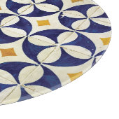 Portugiesische Flies - Azulejo-Muster Schneidebrett (Ecke)