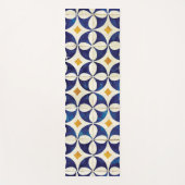 Portugiesische Flies - Azulejo-Muster Yogamatte (Vorderseite)