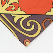 Portugiesische Flies Talavera Style Muster Fleecedecke (Ecke)