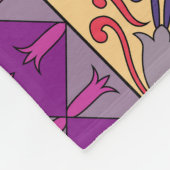 Portugiesische Flies Talavera Style Muster Fleecedecke (Ecke)