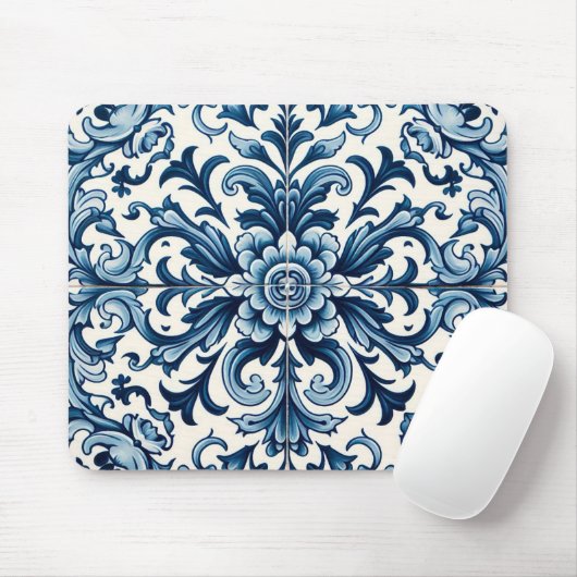 Portugiesische Fliese Mousepad (Mit Mouse)