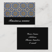 Portugiesische Fliese Visitenkarte (Vorne/Hinten)