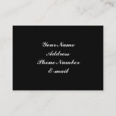 Portugiesische Fliese Visitenkarte (Rückseite)