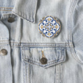 Portugiesische Fliesen 1 Button (Beispiel)