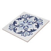 Portugiesische Fliesen, Azulejo-Keramik Fliese (Seite)