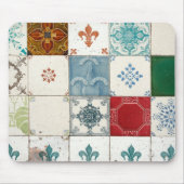Portugiesische Fliesen Mousepad (Vorne)