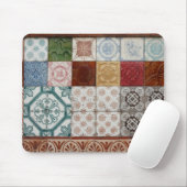Portugiesische Fliesen Mousepad (Mit Mouse)