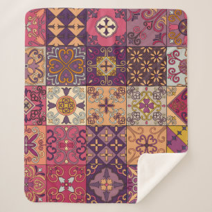 Portugiesische Fliesen: Talavera Stil Muster. Sherpadecke