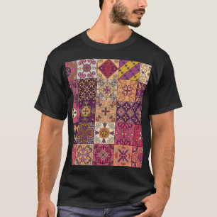 Portugiesische Fliesen: Talavera-Stil-Muster. T-Shirt