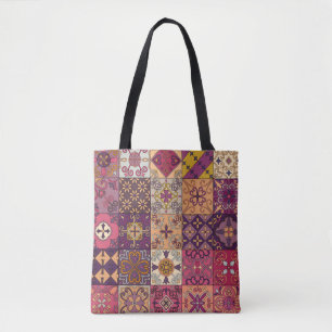 Portugiesische Fliesen: Talavera Stil Muster. Tasche