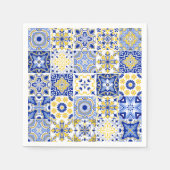 Portugiesische Fliesenmuster Serviette (Vorderseite)