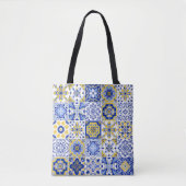 Portugiesische Fliesenmuster Tasche (Vorderseite)