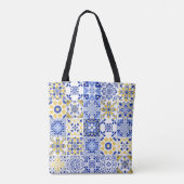 Portugiesische Fliesenmuster Tasche (Rückseite)
