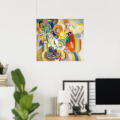 Portugiesische Frau, Verspätung Poster (Heimbüro)