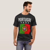 portugiesische Fußballmannschaft T-Shirt (Vorne ganz)