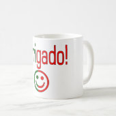 Portugiesische Geschenke danken, die Ihnen, Kaffeetasse (VorderseiteRechts)