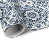 Portugiesische Gestaltung Geschenkpapier (Rolleneckpunkt)