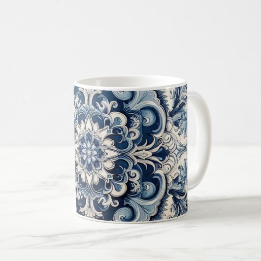 Portugiesische Gestaltung Kaffeetasse (VorderseiteRechts)