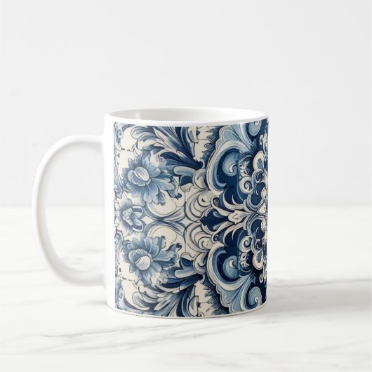 Portugiesische Gestaltung Kaffeetasse (Links)