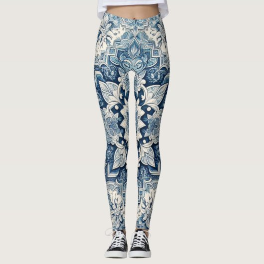 Portugiesische Gestaltung Leggings (Vorderseite)