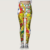 Portugiesische Gestaltung Leggings (Vorderseite)