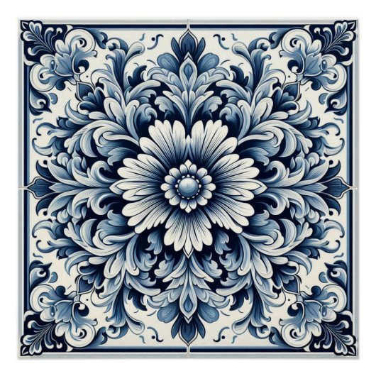 Portugiesische Gestaltung Poster (Vorderseite)