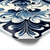 Portugiesische Gestaltung Poster (Ecke)