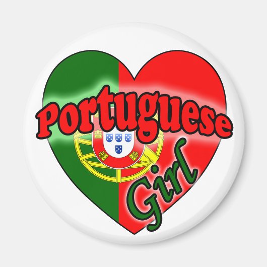 Portugiesische Girl Magnet (Vorne)