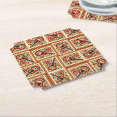 Portugiesische Gitarre Untersetzer (angewinkelt)