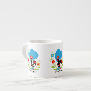 Portugiesische Hahn Expresso Tasse
