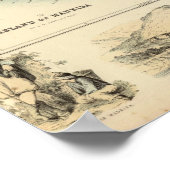 Portugiesische Inseln im Atlantik Poster (Ecke)