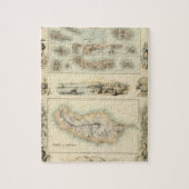 Portugiesische Inseln im Atlantischen Ozean Puzzle (Vertikal)