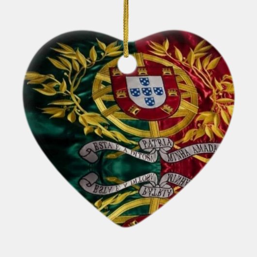 Portugiesische Keramik Keramik Ornament (Hinten)