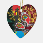 Portugiesische Keramik Keramik Ornament (Links)