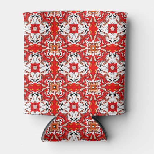 Portugiesische Keramik - Muster Dosenkühler (Vorderseite)