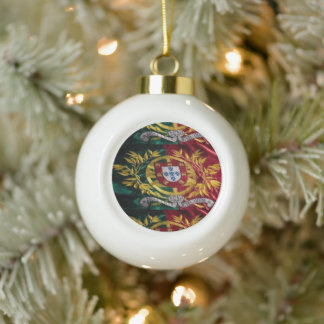 Portugiesische Keramik-Ornamentik Keramik Kugel-Ornament