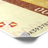 Portugiesische Kultur-Designs Poster (Ecke)