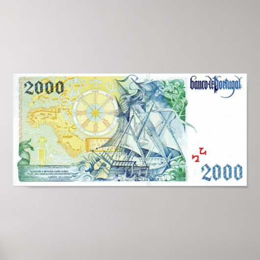 Portugiesische Kultur-Designs Poster (Vorne)