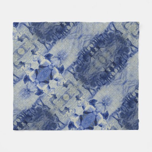 Portugiesische Kultur Fleecedecke (Vorderseite (Horizontal))