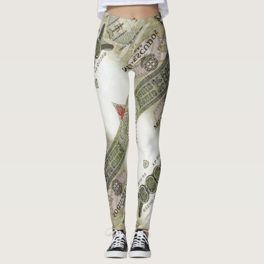 Portugiesische Kultur Leggings (Vorderseite)