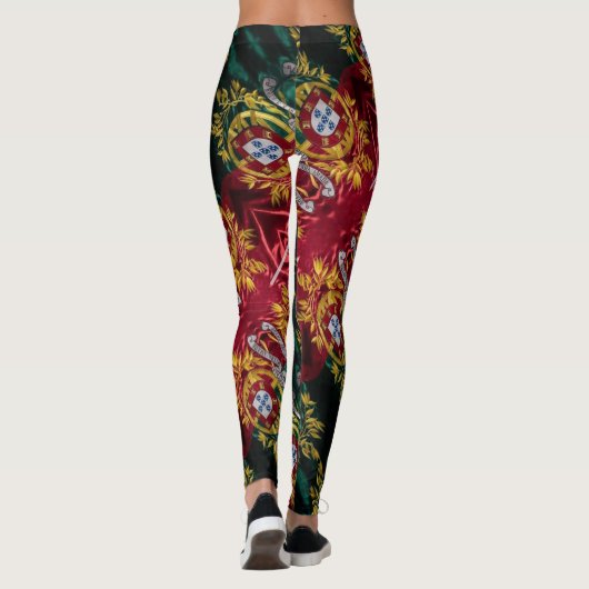 Portugiesische Kultur-Leggings Leggings (Rückseite)