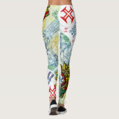 Portugiesische Kultur-Leggings Leggings (Rückseite)