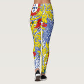 portugiesische Kunst Leggings (Rückseite)